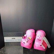 Crocs Mega Crush Clog Barbie The Movie Electric Pink Womens Size 7W Ships Fast - £73.94 GBP