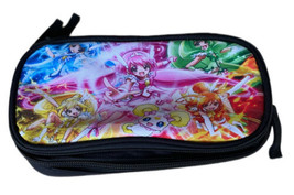 Anime Pencil Case Dual Compartment Novelty Cool Graphic School Supplies - £13.95 GBP