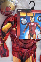 Iron Man 2 Child&#39;s Costume-Size: Medium (7-8), Style# 11687K-BRAND NEW - £15.17 GBP