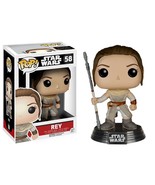 Funko POP Star Wars The Force Awakens Rey Vinyl Figure #58 - £15.76 GBP