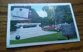 VTG Postcard United Spanish War Veterans Park Addressed BSA Camp Shenandoah - £11.73 GBP