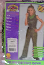 Superstar Diva Girl&#39;s Costume-Size: Large (12-14) Item# 7000-BRAND NEW - £15.92 GBP