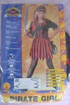 Pirate Girl Child&#39;s Costume-Size: Small (4-6), Rubies No. 1143-BRAND NEW - $14.99