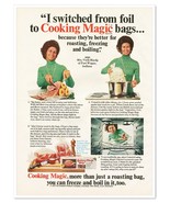 Cooking Magic Bags Mrs. Vicki Hardy Indiana Vintage 1972 Full-Page Magaz... - £7.62 GBP