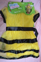 Queen Bee Toddler&#39;s Girl Costume-Size: 4-6X-Garden Charms Bugs-Style# 4663L-BRAN - £18.49 GBP