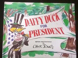 Daffy Duck For President By Chuck Jones (1997) Us Post Office Illustrated Hc 1st - £10.27 GBP