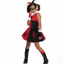 Rubies DC Comics Super Villains Harley Quinn TuTu girl size L costume Halloween - £27.79 GBP