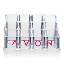 AVON Lipstick Holder Caddy &quot;CLEAR&quot; (Holds 12 Lipsticks) NEW!!! - £7.58 GBP