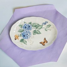 Lenox Butterfly Meadow Hydrangea Large 16&quot; X 11.74&quot;  Oval Serving Platter - £31.37 GBP