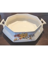S. P. Co   S----V  Sebring , O Covered Casserole Dish Serving  Gold Trim 