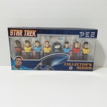 Limited Edition Pez Star Trek Collector&#39;s Series Set Of 8 Dispensers In Gift Box - £10.05 GBP