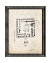 Sorry Board Game Patent Print Old Look with Black Wood Frame - £19.91 GBP+