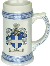 An item in the Everything Else category: Athos Coat of Arms Stein / Family Crest Tankard Mug