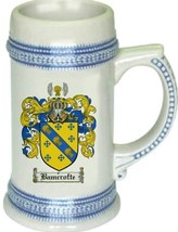 Bamcrofte Coat of Arms Stein / Family Crest Tankard Mug - $21.99