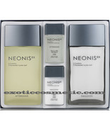 NEONIS NATURAL MEN&#39;S FACIAL SKIN CARE SET WITH LOTION AND AFTERSHAVE - £25.94 GBP