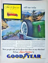 GOOD YEAR Super Cushion Ride on Goodyear Tires Mountains-1953 Vintage Pr... - $13.95