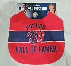MLB Future Washington Nationals Hall of Famer Baby Infant ALL PRO BIB Re... - £10.97 GBP