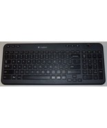 Logitech K360 Wireless Computer Keyboard Black without Reciever - $14.22