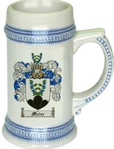Maier Coat of Arms Stein / Family Crest Tankard Mug - £17.27 GBP