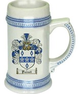 Purnell Coat of Arms Stein / Family Crest Tankard Mug - £17.27 GBP