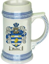 Sladden Coat of Arms Stein / Family Crest Tankard Mug - £17.20 GBP