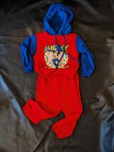 1980 Topolino Tuta Pantaloni Cappuccio Camicia Rosso Blu Disney Pilgrim ... - $1,038.03 MXN