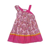 Ashley Ann Girl&#39;s Lavender and Pink Butterfly Print Sundress, Dress, Size 4 - $7.91