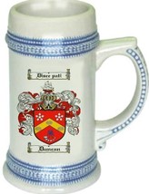 Duncan Coat of Arms Stein / Family Crest Tankard Mug - £17.53 GBP