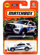 Matchbox 2023 Ford Police Interceptor Utility (Paramedic) 36/100 1:64 Di... - $7.23