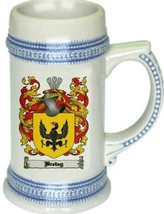 Bretag Coat of Arms Stein / Family Crest Tankard Mug - $21.99