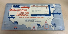 Vintage Standard Oil Travel Packet 1967 - £5.42 GBP