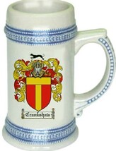 Crankshaw Coat of Arms Stein / Family Crest Tankard Mug - $21.99