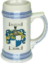 Crofts Coat of Arms Stein / Family Crest Tankard Mug - $21.99
