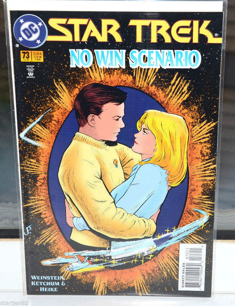 Star Trek Comic Book 73 Jul 95 collectible vintage No Win Scenario - £3.94 GBP