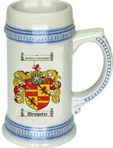 Dempster Coat of Arms Stein / Family Crest Tankard Mug - $21.99