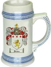 Drown Coat of Arms Stein / Family Crest Tankard Mug - $21.99
