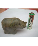 Vintage Soviet USSR  Russian Pencil Sharpener Original  Rhino Shape 1970 #2 - $14.84