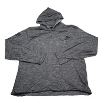 Buffalo David Bitton Shirt Mens XXL Gray Long Sleeve Cotton Pullover Hoodie - $18.69