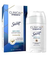 Secret Clinical Strength Anti-Perspirant Deodorant Soft Solid, Light &amp; F... - $21.78