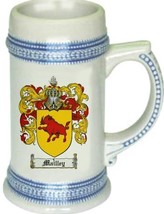 Mailley Coat of Arms Stein / Family Crest Tankard Mug - £17.30 GBP