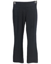 Reebok Womens Pants Size M Medium Gray Stretch Elastic Waist Pockets Casual - $26.22