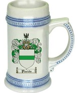 Placido Coat of Arms Stein / Family Crest Tankard Mug - £17.55 GBP
