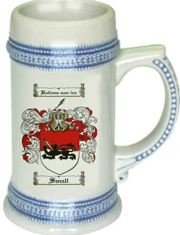 Small Coat of Arms Stein / Family Crest Tankard Mug
