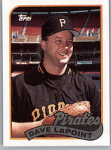 1989 Topps 89 Dave LaPoint  Pittsburgh Pirates - £0.77 GBP