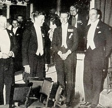 Charles Lindbergh And Prince Of Wales Derby Ball 1935 Aviation Print DWT5A - $29.99