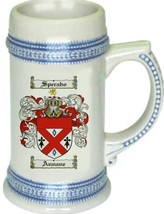 Annane Coat of Arms Stein / Family Crest Tankard Mug - $21.99