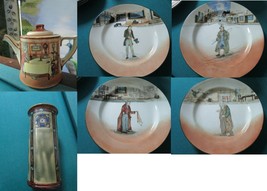 ROYAL DOULTON DICKENS WARE COLLECTOR PLATES - SIR ROGER COVERLAY -COFFEE... - $63.35+