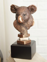 Ebros Exotic Australian Koala Bear Head Bust Statue Bronze Electroplated Finish - £32.92 GBP