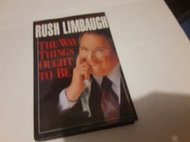 Rush Limbaugh The Way Things Ought to Be 1992 Hardcover Book vtg - €5,76 EUR