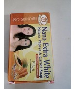 3 packs of Nano soap with natural papaya and carrot extract - £28.21 GBP